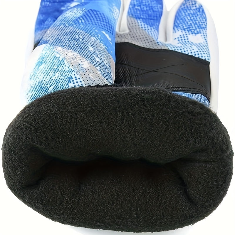 Kids Waterproof Winter Gloves for Sports Riding Skiing 8-14 Years Old