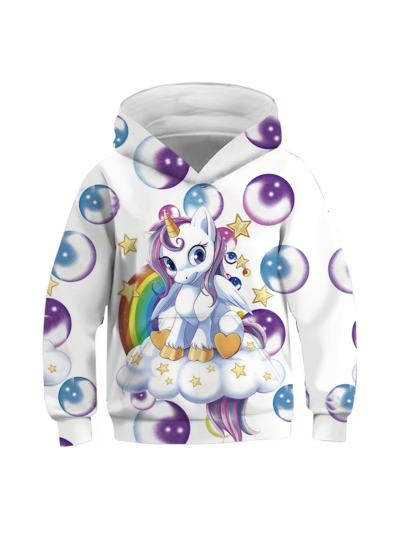 Boys Cartoon Animal Graphic Hoodie 3D Printed Hooded Top