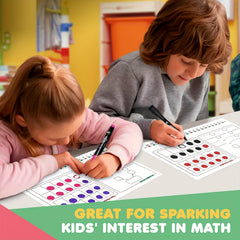 AMIBOX Number Bonds Board Sheets - Dry Erase Math Manipulative