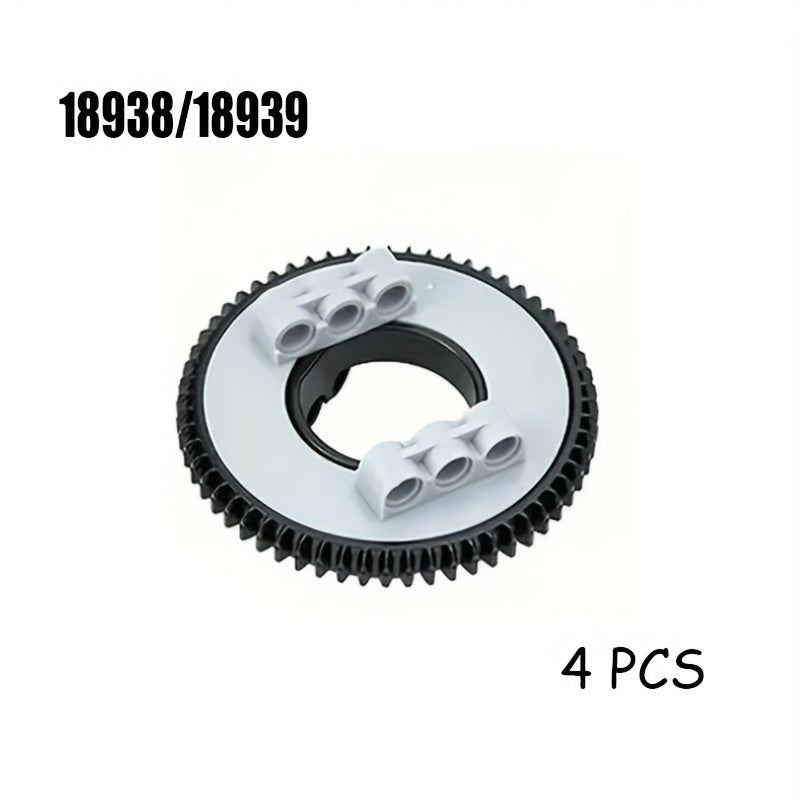 4pcs Gear Technical Turntable Platform for Kids' Toys