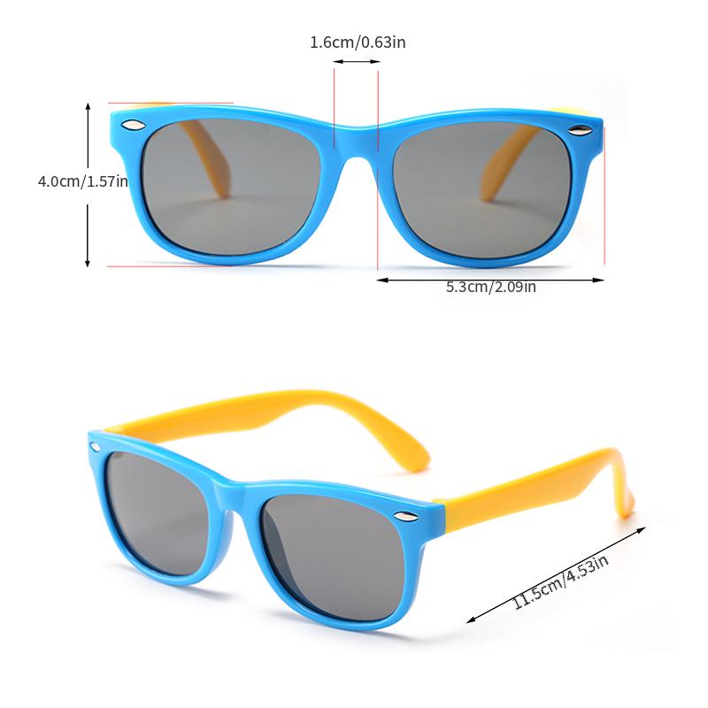 Kids Silicone UV Protection Sunglasses