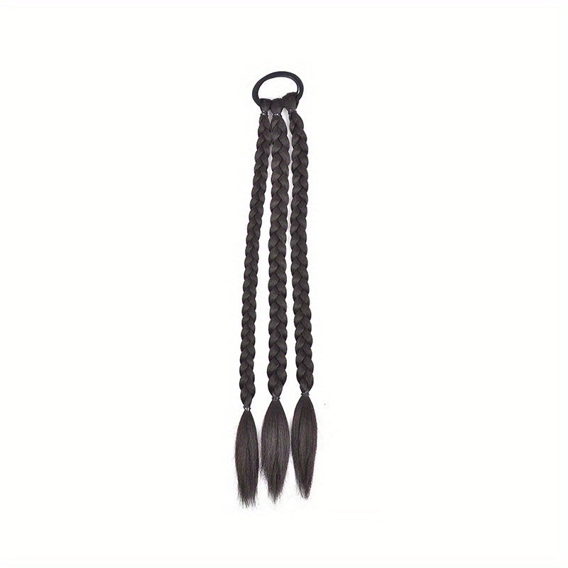 Y2k Boxing Braided Ponytail Twisted Long Braid Hair Accessory