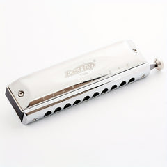 Professional 10 Hole 40 Tone Chromatic Harmonica in C