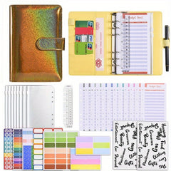 Budget Binder with Zipper Envelopes & Expense Sheets
