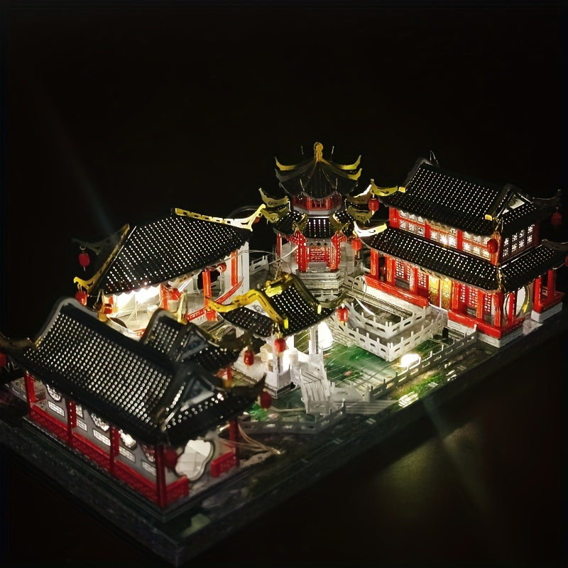 3D Metal Puzzle SuZhou Gardens 220Pcs Jigsaw Toys For Children Adult