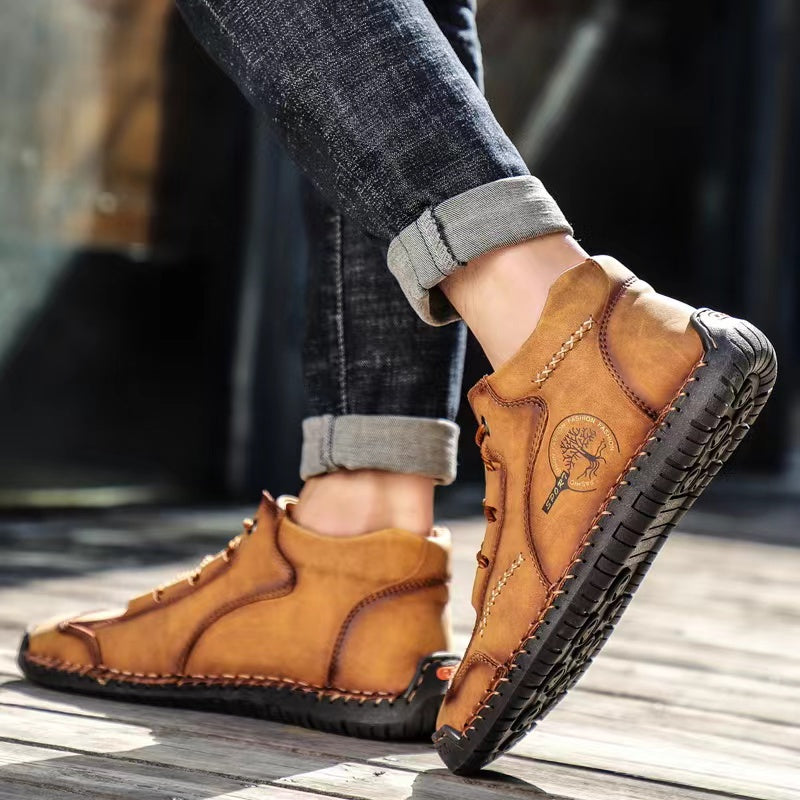 Men's Outdoor Casual Ankle Boots Walking Sneakers