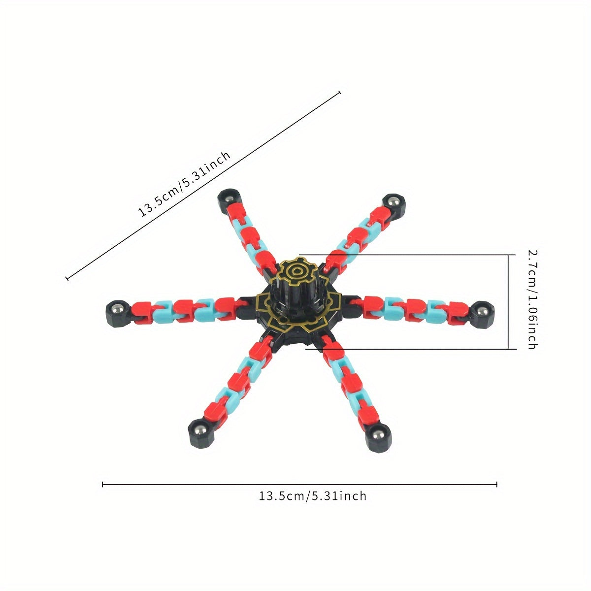 16pcs Mechanical Gyroscope Robot Set for Young People