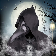 Steampunk Plague Doctor Mask Gothic Cosplay Beak Mask for Halloween Costume