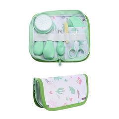 6pcs Baby Care Kit Set with Travel Bag Portable Newborn Grooming Kit