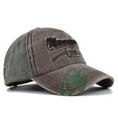 Flying Edge Patch Cloth 3D Letter Baseball Cap Old Fashioned Sun Hat