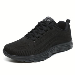 Men's Lightweight Knitted Casual Shoes Breathable Non Slip Sneakers