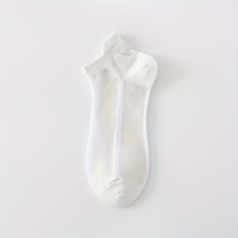 Breathable Low Cut Sports Socks - 5 Pairs