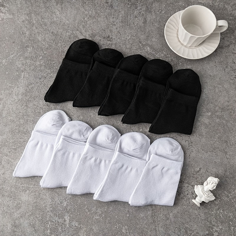 10 Pairs Soft & Comfy All match Women's Socks