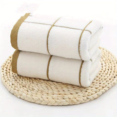 Soft Cotton Baby Bath Towel Solid Color