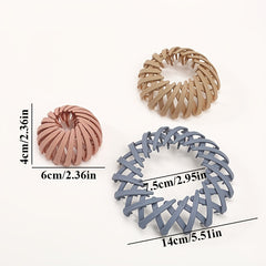 Bird Nest Hair Tie Ponytail Grab Clip Hair Ties