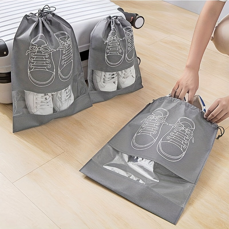 Shoes Storage Bag Closet Organizer Non woven Travel Portable Bag