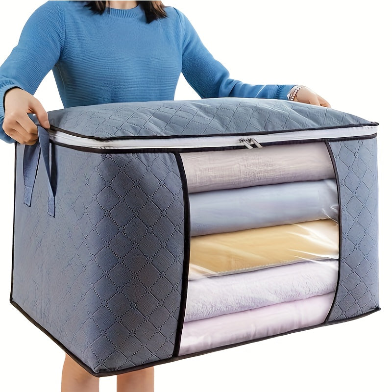 Large Capacity Storage Bag Organizer with Sturdy Zipper