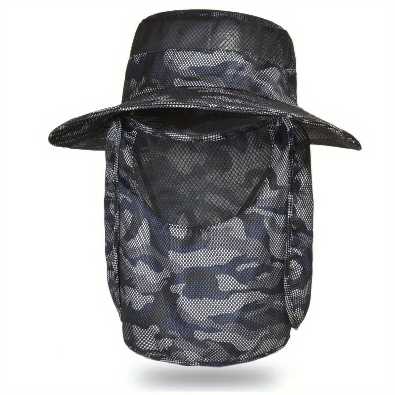 Camouflage Sun Hat Fishing Cap Outdoor Fisherman Hat