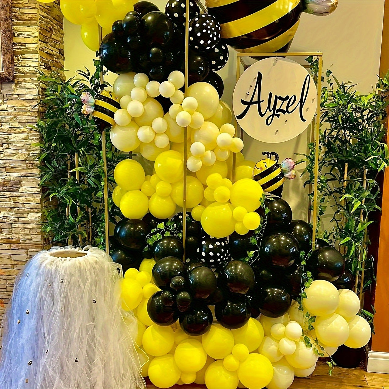 50 Yellow Latex Balloons Wedding Birthday Anniversary Graduation Holiday