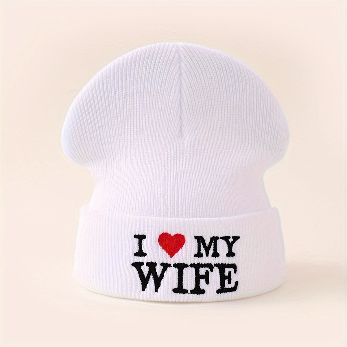 Y2K Letter Embroidered Knitted Hat for Outdoor Sports