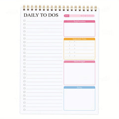 52-sheets To Do List Notepad Daily Planner Tear Off Notebook