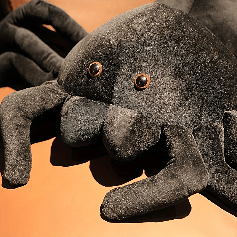 Giant Spider Plush Soft Stuffed Animal Vintage Holloween Realistic