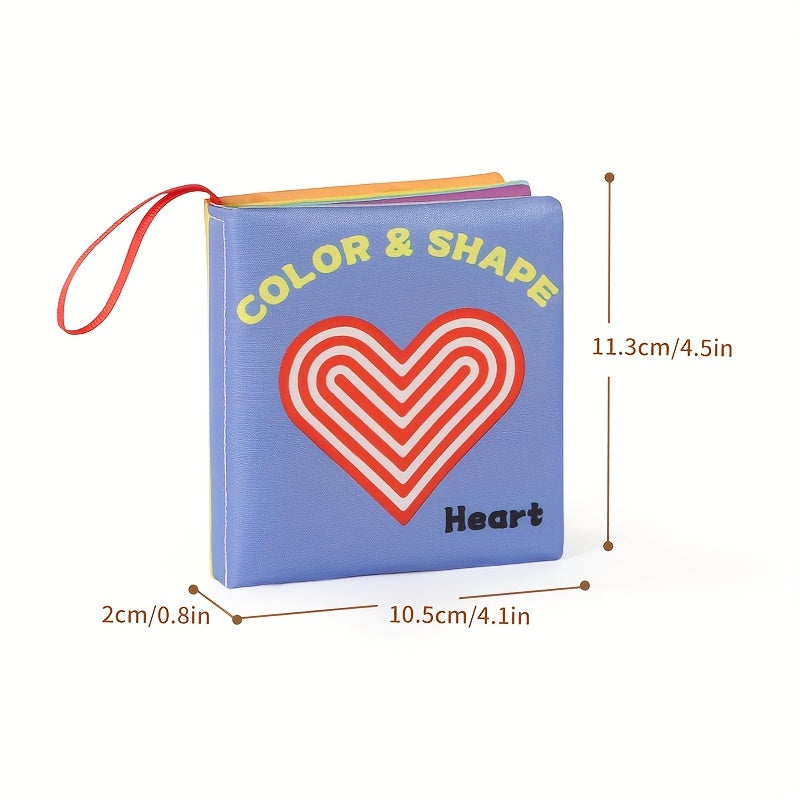 6pcs Cloth Books for Toddlers Vibrant Animal & Educational Themes