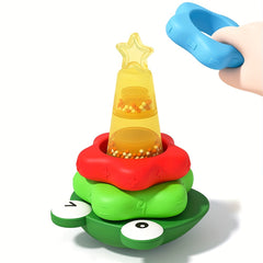 Baby Stacking Toy Montessori Shapes Sorting Game