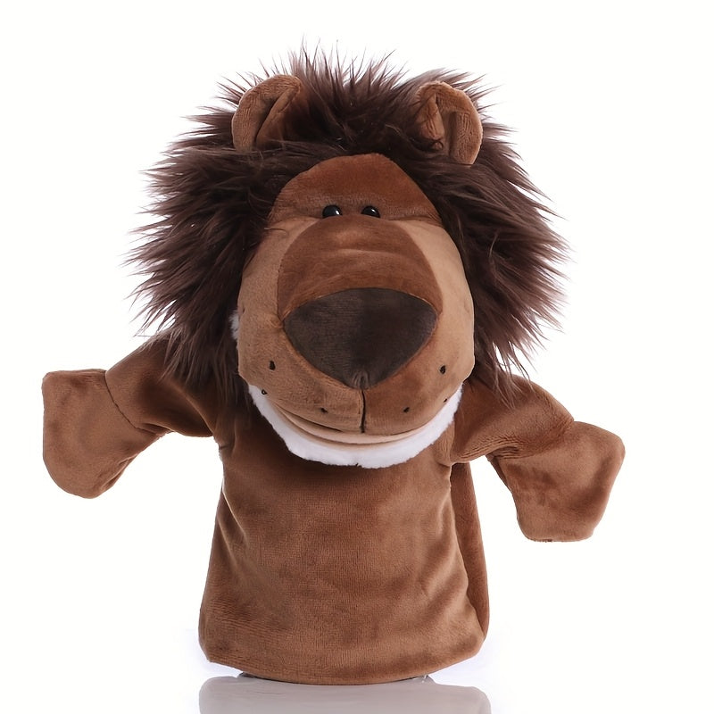 Interactive Cartoon Animal Hand Puppet Plush Toy