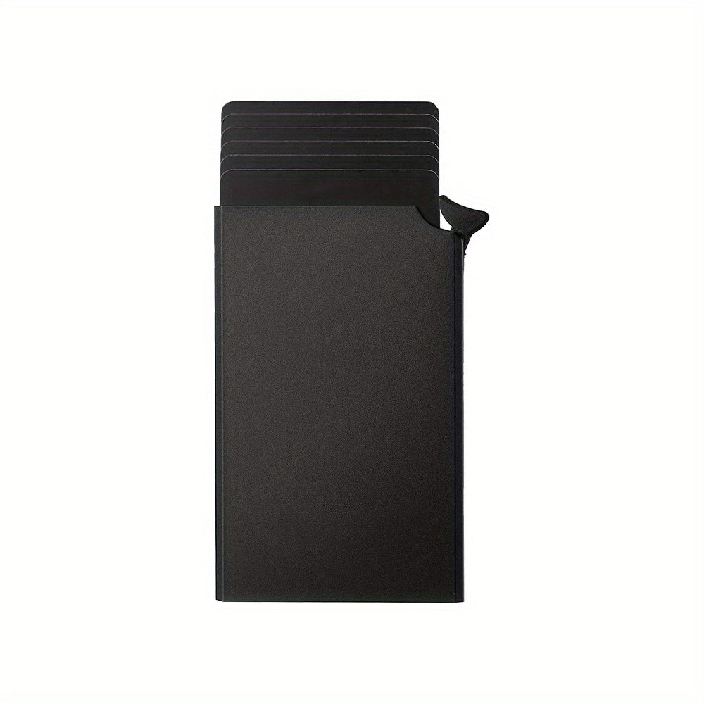 Men's RFID Credit Card Holder Wallet Mini Aluminum Storage Bag