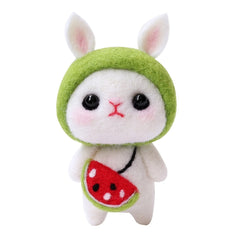 DIY Rabbit Toy Kit Wool Felt Package Gift