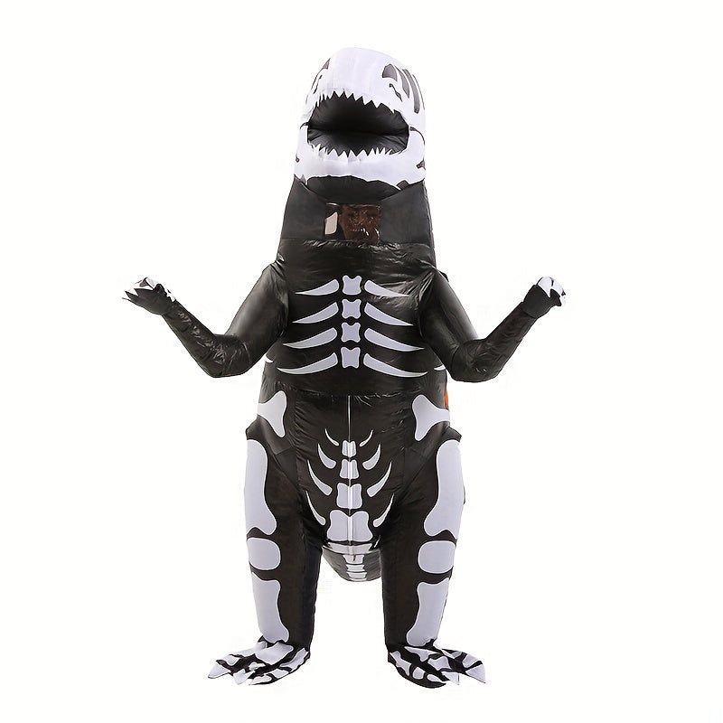 Halloween Zombie T-Rex Inflatable Costume for Outdoor Group Activities