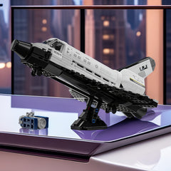 536pc Space Shuttle Building Block Toy Set Educational Fun Creative Desktop