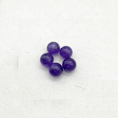 5pcs Amethyst Balls 10-14mm Natural Crystal Crafts
