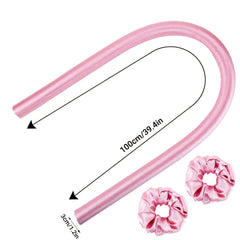 Heatless Curling Rod Headband Hair Curlers To Sleep In No Heat Curl Ribbon