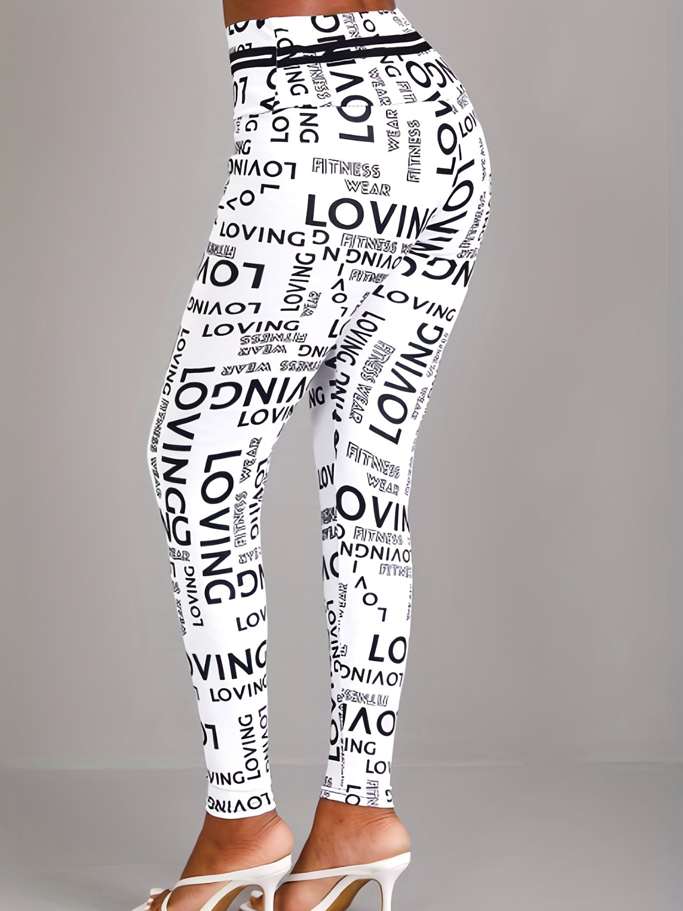 Slim Leggings High Waist Long Length Casual Leggings