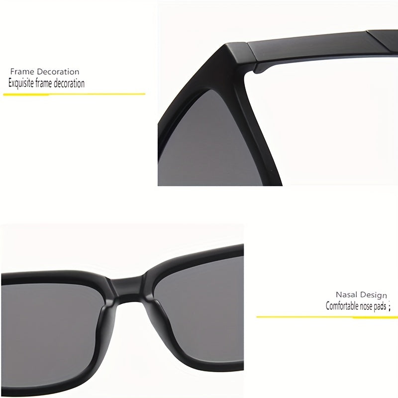 Men's Polarized Sunglasses UV Protection for Street Photography