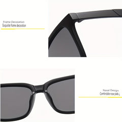 Men's Polarized Sunglasses UV Protection for Street Photography