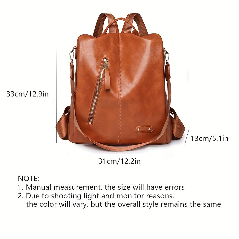 Vintage Convertible Travel Daypack Women's School Bag
