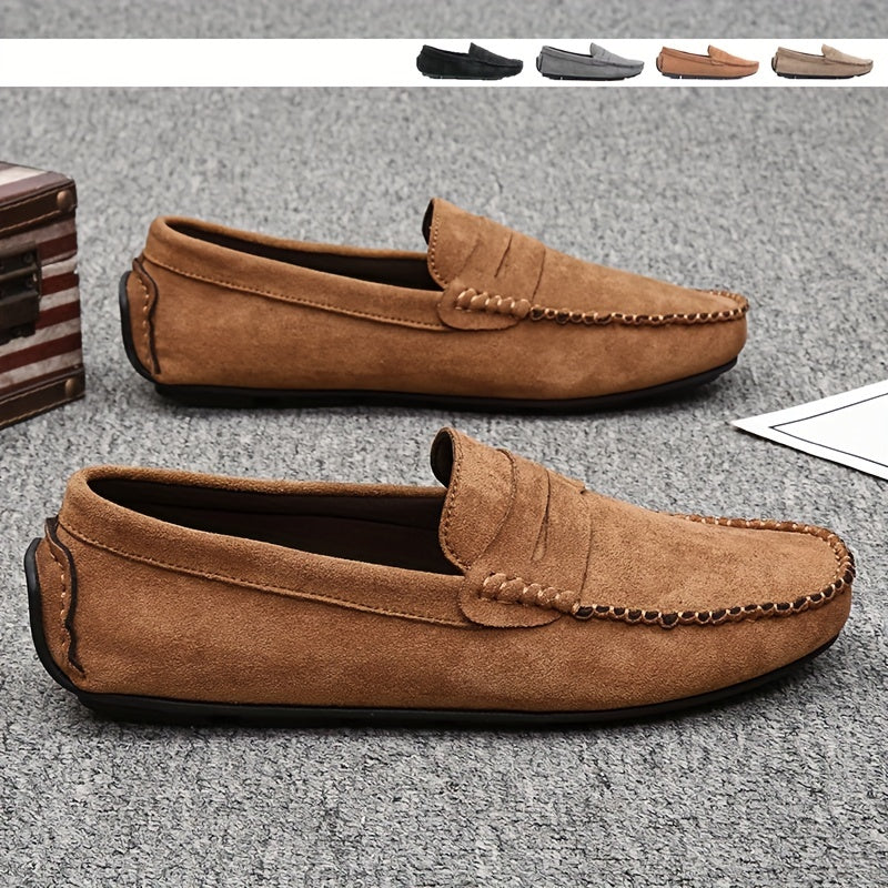 Men's Comfy Loafers Wear-resistant Non-Slip Shoes