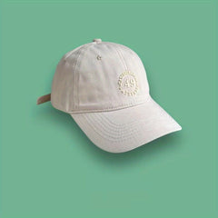 Solid Patch Baseball Cap Sunscreen Dad Hats Casual Dad Hats