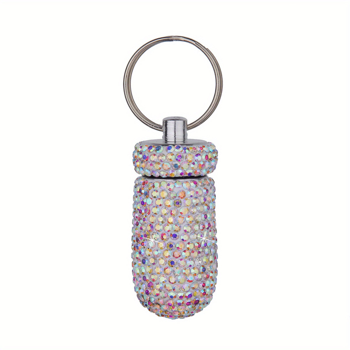 Portable Pill Case Waterproof Pill Holder Bling Pill Box Medicine Dispenser