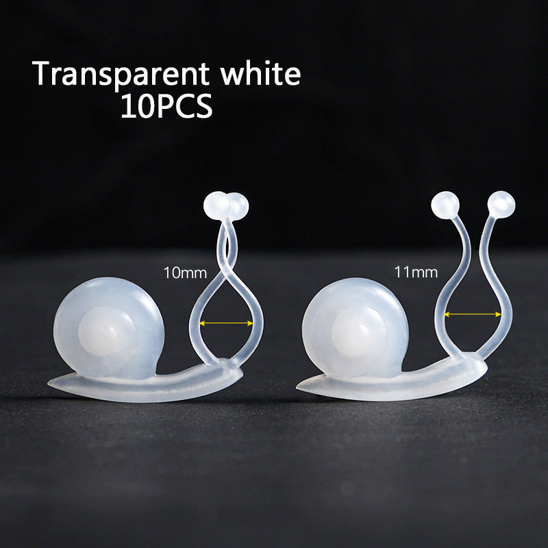10pcs Luminous Plant Clips with Self Adhesive for Climbing Plants