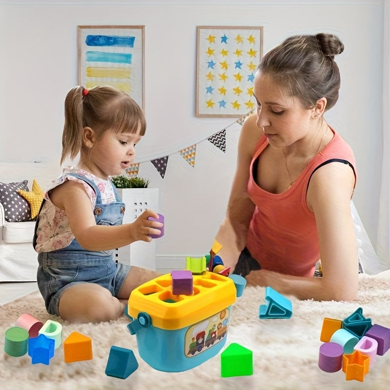 Matching Shapes & Numbers Toy Box | Educational Learning Toy
