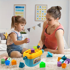Matching Shapes & Numbers Toy Box | Educational Learning Toy