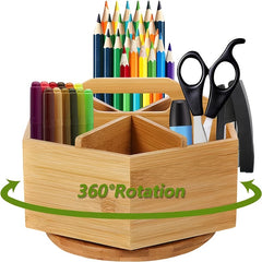 Desktop Storage Box Pen Holder 360 degree Ma