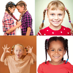 240pcs Small Rubber Band Hair Rings Elastic Hair Accessories for Kids