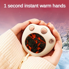 Portable Hand Warmer Night Light 1200mAh