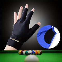 Snooker Billiard Glove For Left Hand Three Finger Cue Gloves