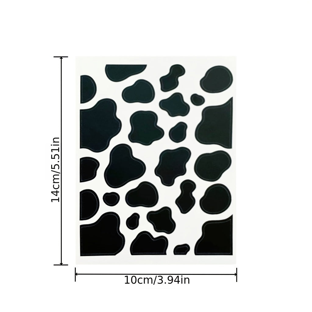Cow Stickers Polaroid Journal DIY Decoration Creative Cartoon